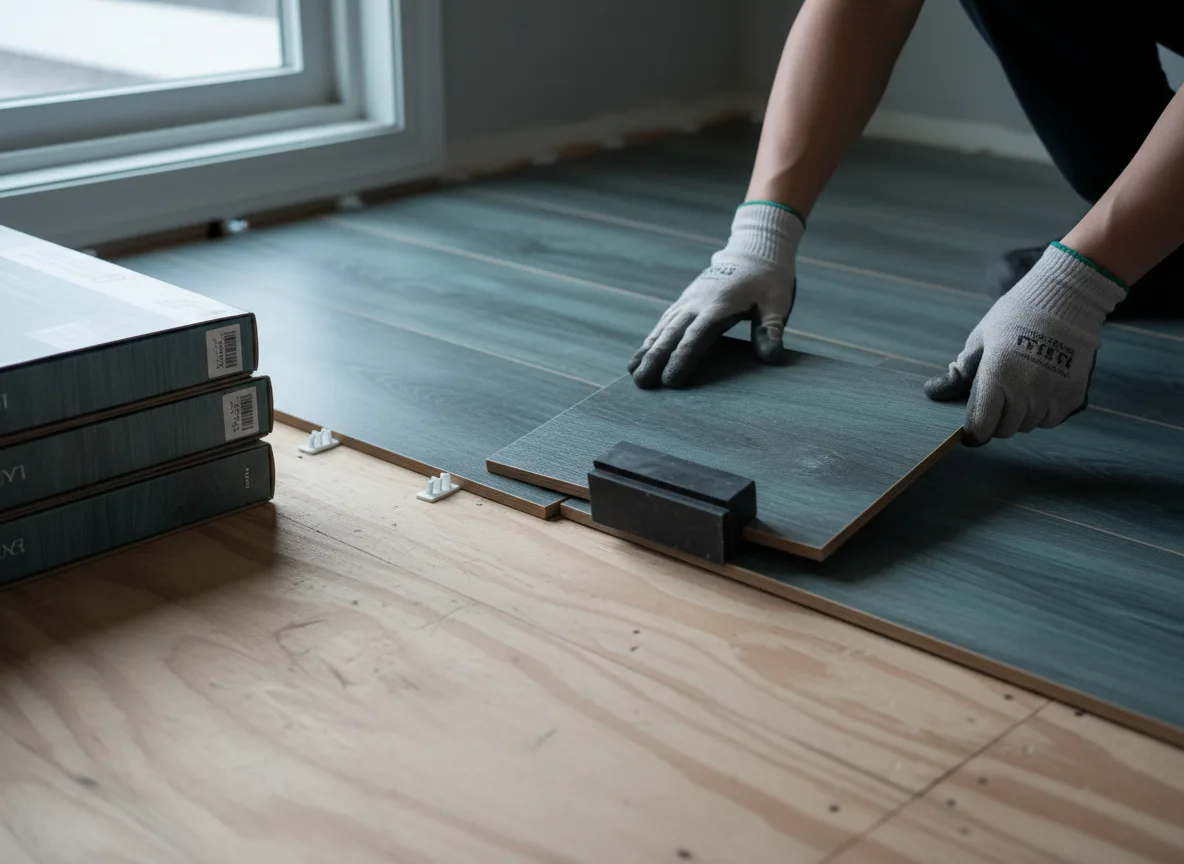 Luxury Vinyl Plank Installation company in University Center, MI